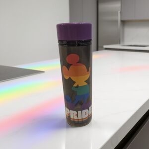 Disney Parks Mickey Mouse PRIDE Collection 19.5 Oz Water Bottle NEW